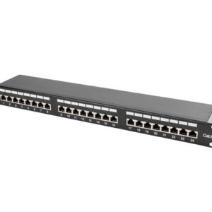 Lanberg PPS6-1024-B komutacinė panelė 1U - Image 2