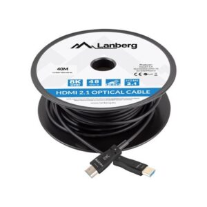 Lanberg CA-HDMI-30FB-0400-BK HDMI kabelis 40 m HDMI A tipo (standartinis) Juoda - Image 3