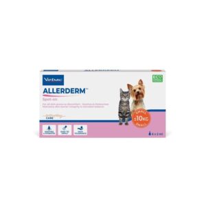 VIRBAC Allerderm Spot On - preparatas šunims ir katėms - 6x2ml