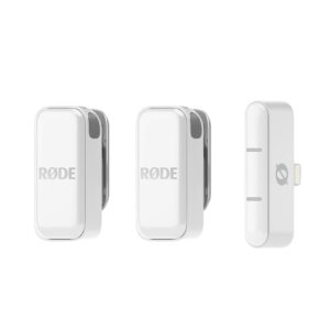 RØDE Wireless Micro - 2 kanalų skaitmeninė belaidė sistema, Lightning, balta - Image 1