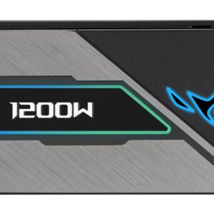 ASUS ROG -THOR-1200P3-GAMING-E maitinimo blokas 1200 W 24-pin ATX ATX Juoda - Image 2