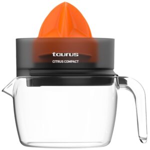 Taurus CITRUS COMPACT Rankinė sulčiaspaudė 30 W Juoda, Oranžinė, Permatomas