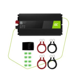 Green Cell INV21 maitinimo adapteris / inverteris Automatinis 6000 W Juoda - Image 3