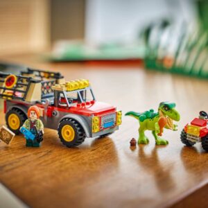 LEGO JURASSIC WORLD 77978 Jaunojo T. rex transportavimo sunkvežimis