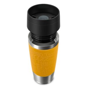 EMSA Travel Mug Classic 36 ml Nerūdijančiojo plieno, Geltona - Image 2