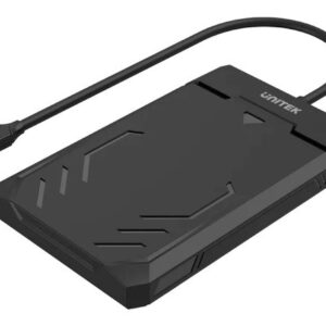 Unitek Y-3036A - DiskGuard Raiden 2,5 colių USB-C į SATA III 2,5 colių HDD/SSD kietųjų diskų korpusas