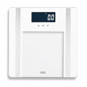ADE BA2300-2 asmeninės svarstyklės Kvadratas Balta Elektroninės vonios svarstyklės - Image 1