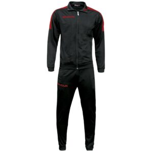 Givova Tuta Revolution Tracksuit Black-Red TR033 1012 XL