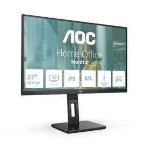 AOC P2 27P2Q kompiuterio monitorius 68,6 cm (27") 1920 x 1080 pikseliai „Full HD“ LED Juoda - Image 2
