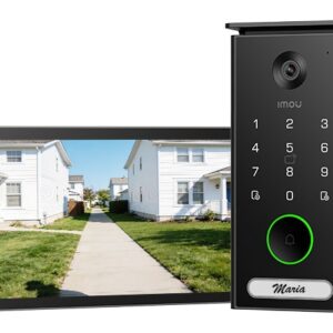 Imou VDP7 vaizdo telefonspynės sistema 5 MP 17,8 cm (7") Juoda - Image 2
