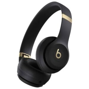 Beats Solo 4 belaidės ausinės, matinė juoda / auksinė, MC2L4