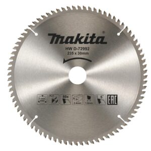 MAKITA DISKINIS PJŪKLAS 235x30x 80z ECONOM ALIUMINIUI