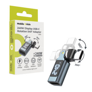 Mobile Origin 240W Display USB-C Rotation 540° Adapter CB15