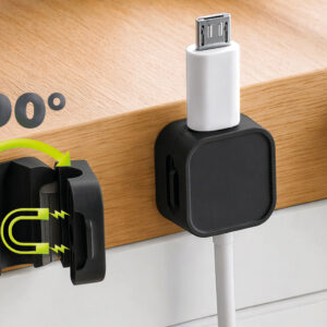 Mobile Origin Cable Cord Organizer Holder CB8 Black - Image 6