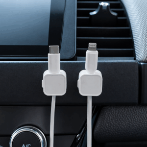 Mobile Origin Cable Cord Organizer Holder CB8 White - Image 5