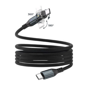 Mobile Origin 240W Magnetic 540° Rotating USB-C to USB-C Cable 1 m CB14 - Image 4