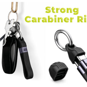 Mobile Origin 240W 40Gbps 8K USB-C Keychain Cable CB17 Black - Image 11