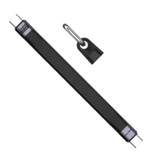 Mobile Origin 240W 40Gbps 8K USB-C Keychain Cable CB17 Black - Image 5