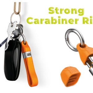 Mobile Origin 240W 40Gbps 8K USB-C Keychain Cable CB17 Orange - Image 11