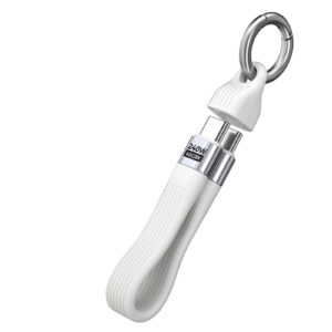 Mobile Origin 240W 40Gbps 8K USB-C Keychain Cable CB17 White - Image 3