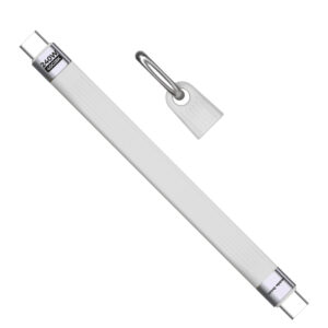 Mobile Origin 240W 40Gbps 8K USB-C Keychain Cable CB17 White - Image 5
