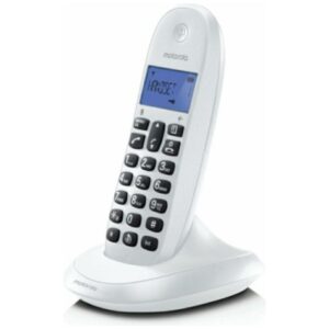 Cordless landline phone Motorola C1001CB+ white - Image 2