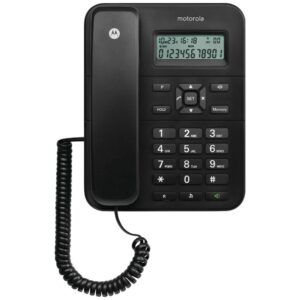 Motorola CT202 landline phone juodos spalvos
