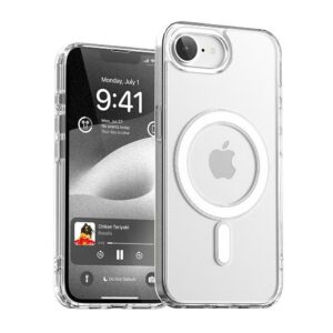 Dėklas Mercury Jelhard MagSafe iPhone 16e transparent