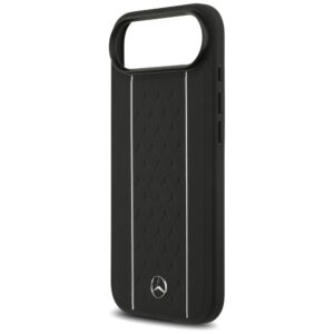 Mercedes Leather Star Pattern Stripes MagSafe Dėklas skirtas Apple iPhone Air juodos spalvos - Image 6