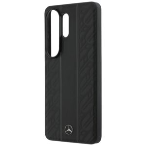 Dėklas Mercedes Laurel Leaves Vertical Stripes MagSafe for Samsung Galaxy S26 Ultra juodos spalvos - Image 6