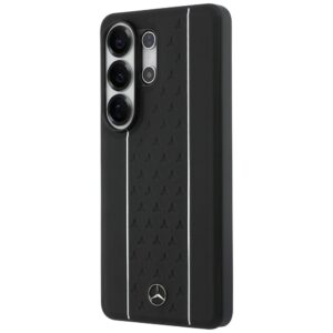 Dėklas Mercedes Laurel Leaves Vertical Stripes MagSafe for Samsung Galaxy S26 Ultra juodos spalvos & white - Image 2