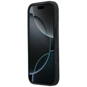 Dėklas Mercedes Leather Crossed Lines MagSafe skirtas iPhone 18 Pro /17 Pro black - Image 5