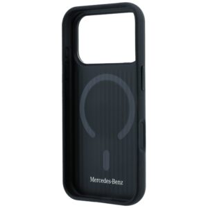 Dėklas Mercedes Leather with Ring Stand MagSafe skirtas Apple iPhone 18 Pro Max / 17 Pro Max / 17 Pro Max juodos spalvos - Image 7