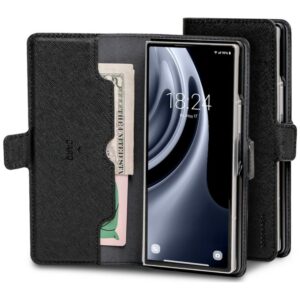 Dėklas Mercury Premium Wallet Diary skirtas Samsung Galaxy Z Fold8 Ultra juodos spalvos - Image 2