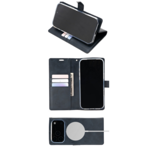 Mercury BlueMoon Diary MagSafe Dėklas skirtas iPhone 17 Pro Max / 18 Pro Max Navy Blue - Image 2