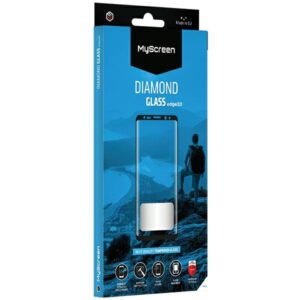 MS Diamond Glass Edge 3D SAM G980 S20 juodos spalvos, Tempered Glass