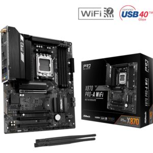 Asrock X870 Pro-A WiFi AMD X870 AM5 lizdas ATX - Image 2