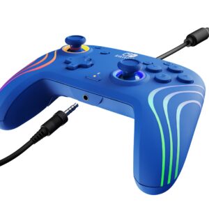 PDP Afterglow Wave Mėlyna USB Žaidimų pultelis Analoginis / skaitmeninis Nintendo Switch, „Nintendo Switch“ OLED - Image 2
