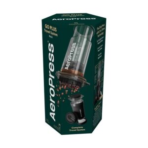 „Go Plus“ kavos virimo aparatas su termo puodeliu, juodos spalvos „AeroPress“ - Image 3