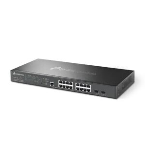 TP-Link Omada SG3218XP-M2 tinklo komutatorius Valdomas L2+ 2.5G Ethernet (100/1000/2500) Maitinimas per Eternetą (PoE) 1U Juoda - Image 3