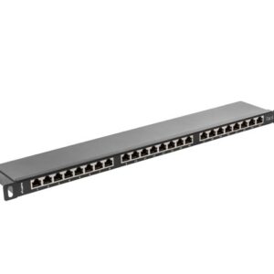 Lanberg PPS6-0024-B komutacinė panelė 0.5U - Image 2