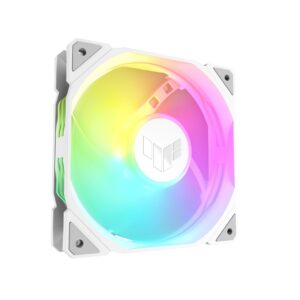 ASUS TUF GAMING TR120 ARGB REVERSE 3IN1 White Kompiuterio korpusui Orinis aušintuvas 12 cm Balta - Image 3