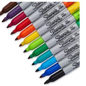 Sharpie Fine žymeklis 18 vnt Plonas galiukas Multi spalvos - Image 2