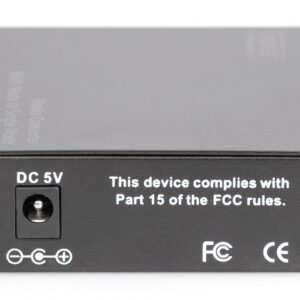 Digitus DN-82133 tinklo medijos keitiklis 1000 Mbit/ai 1550 nm Keli režimai, Vienas režimas Juoda - Image 3