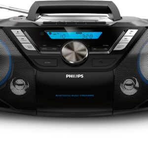 Philips AZB798T/12 nešiojamoji stereo sistema Analoginis ir skaitmeninis 12 W DAB, DAB+, FM Juoda MP3 atkūrimas - Image 2