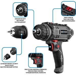Graphite 58G793 elektrinis atsuktuvas arba smūginis įrankis
