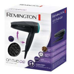 Remington D1500 plaukų džiovintuvas 2000 W Juoda, Žalia - Image 3