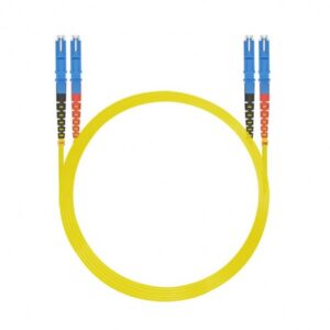 Helos 254573 „InfiniBand“ arba pluoštinis optinis kabelis 3 m E-2000 (LSH) Geltona - Image 2
