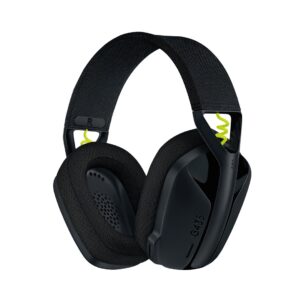 Logitech G 981-001050 Ausinės be mikrofono ir ausinės su mikrofonu Laisvų rankų įranga Bevielis Su lankeliu Žaidimams Bluetooth Juoda, Geltona - Image 1
