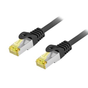 Equip 605110 tinklo kabelis Juoda 25 m Cat6a S/FTP (S-STP) Turas - Image 2